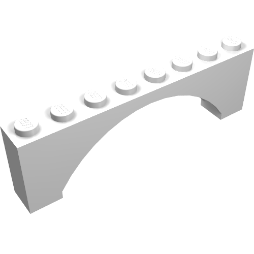 Arch 1 x 8 x 2 Raised