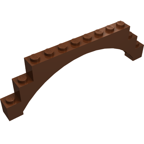 Arch 1 x 12 x 3 Raised Arch with 5 Cross Supports