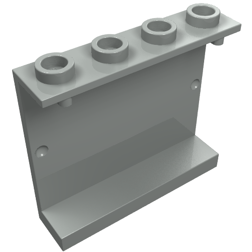 Panel 1 x 4 x 3 - Hollow Studs
