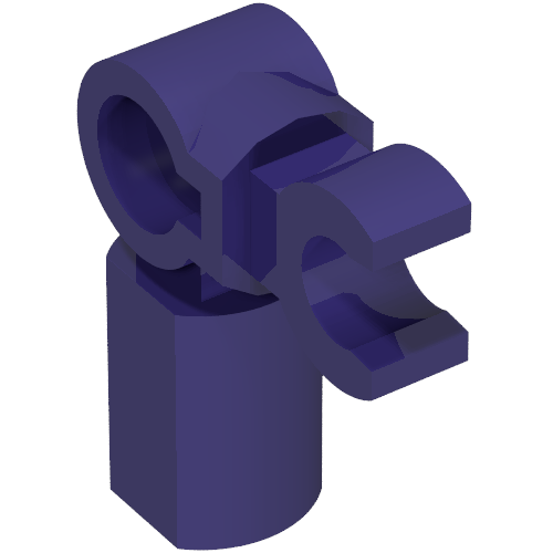 Bar Holder with Clip Angled